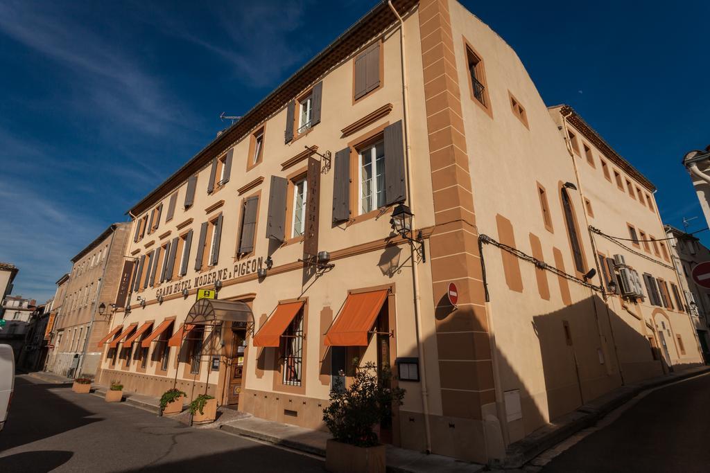 Hotel Moderne Et Pigeon Limoux Exterior photo